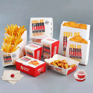 Set d'emballage pour frites