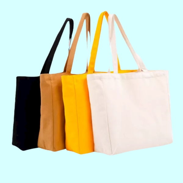 Set de sacs shopping en coton