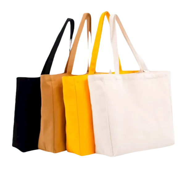 Set de tote bag en coton