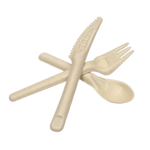 Set de couverts en bagasse