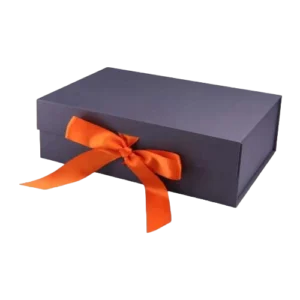 Boite cadeau orange