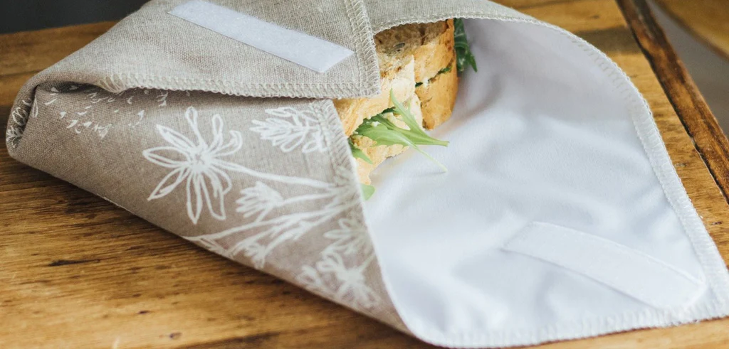 Emballage sandwich réutilisable