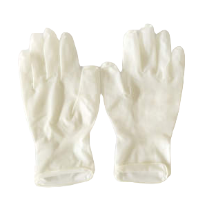 Gants vinyle poudrés