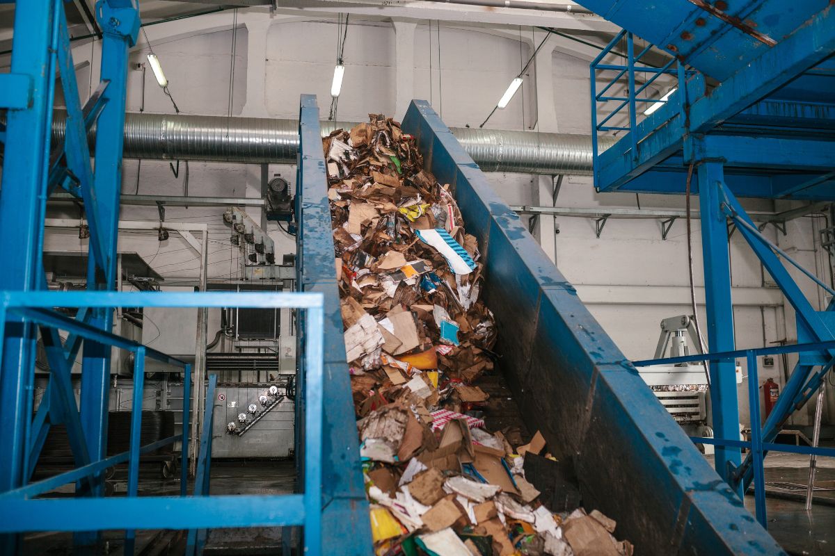 Usine recyclage