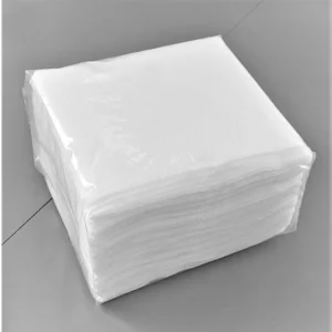 Serviettes en papier jetables en pure ouate de cellulose blanche 16 gsm pour la restauration en gros