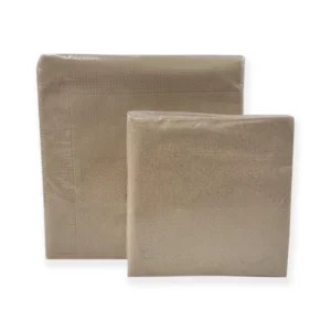 Serviettes en papier jetables en pure ouate de cellulose blanche 16 gsm pour la restauration en gros
