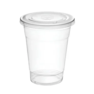 Gobelets en plastique jetables transparents PET 12oz et 16oz avec couvercle Direct Eco Green