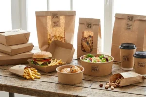 Emballage alimentaire kraft